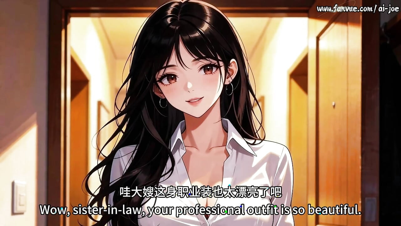 In front of my brother's prese, My sister-in-law actually did such a thing to me. too exciting. Episode 2 AI-generated