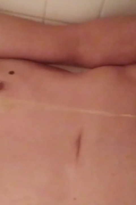 Peeing on My Stomach in a Bathtub