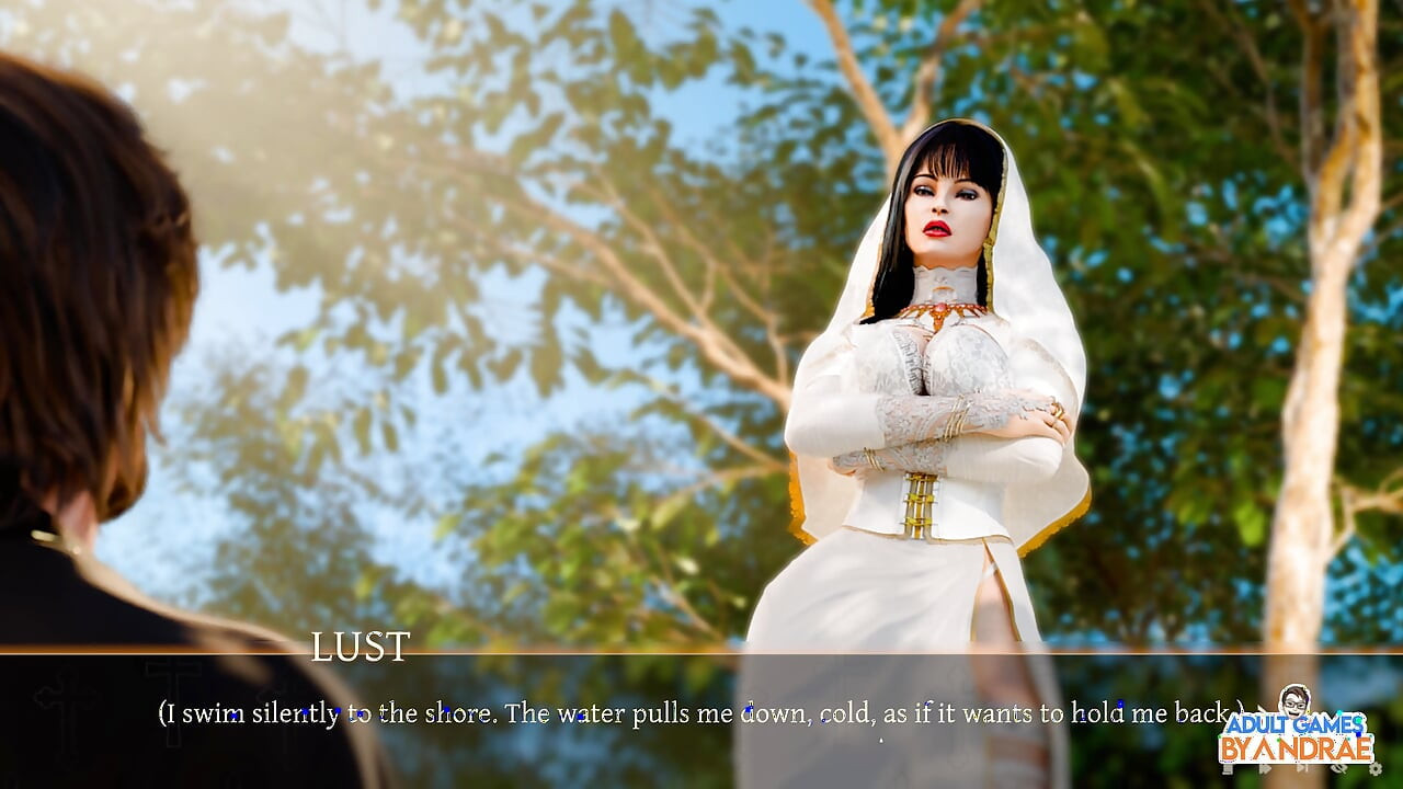Sisters in Sin Gameplay Part 11 - Rebecca Confronts Lust in the Garden