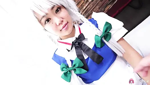Anna Saotome становится глупым с хуем