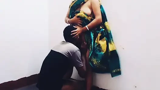 Busty desi hot bhabi Plays with the devar While Husband's Away.