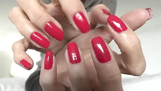 Verehre Meine Roten Fingernägel Und Masturbiere! Lady Victoria Valente