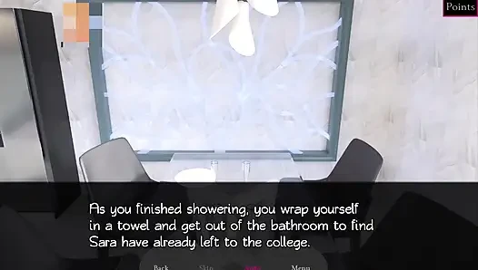 Nerd to alpha #2 - The girl showed her pussy in class