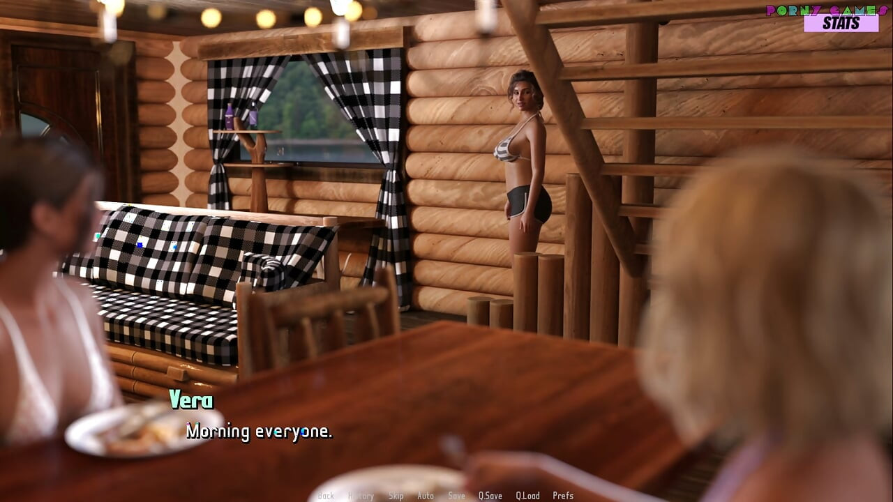 Wack继父的欲望 - 热辣的女同性恋熟女玩穿戴式假阳具 19