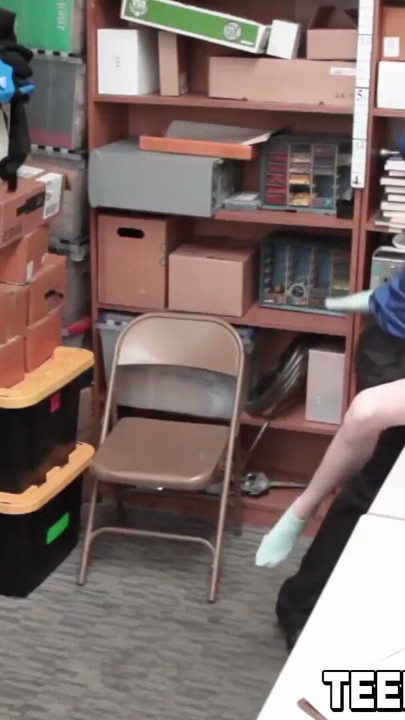 Skinny beauty Tali Dova caught stealing and hammered | Clip 1
