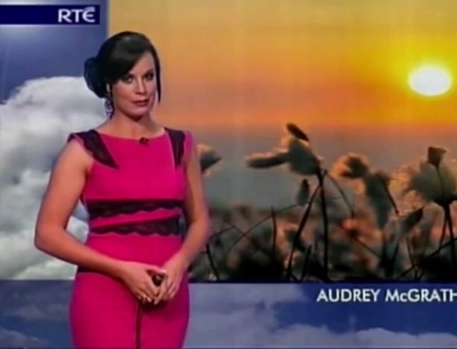 Sexy Irish Weather Babe