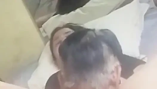 Istri dan suami paling sange.great lagi asik ngentot