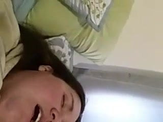 She's cumming