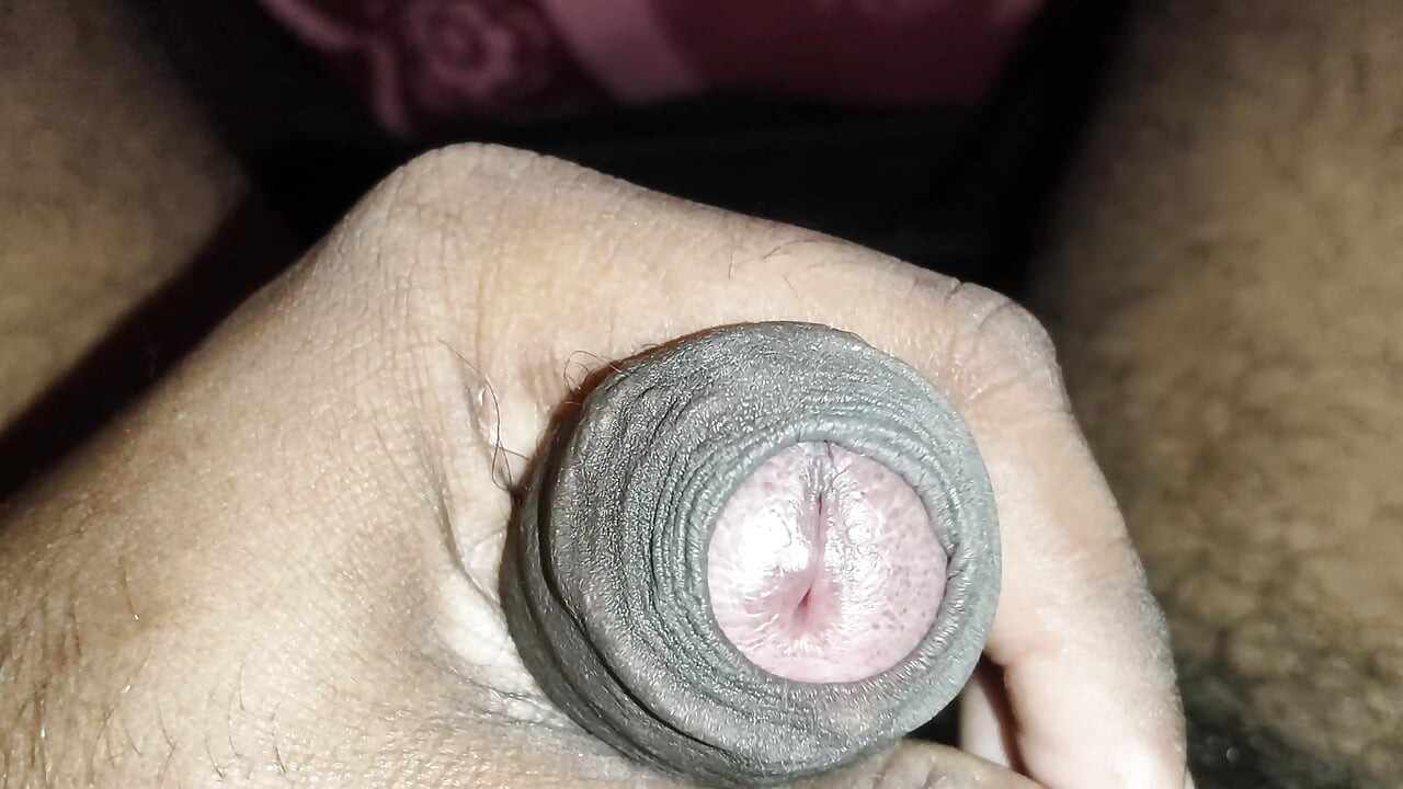 School boy masturbation black colour cock