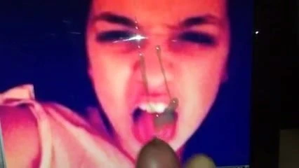 French girl gets another facial