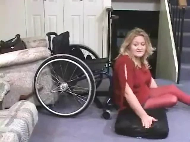 sexy paraplegic in and out of wheelchair