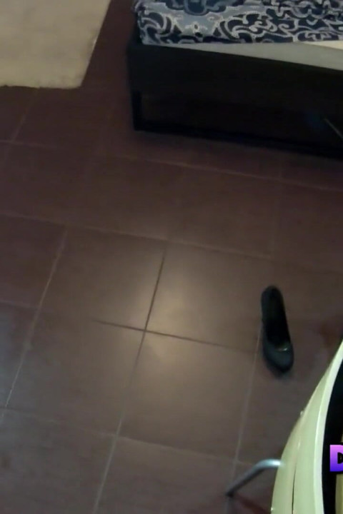 Skinny brunette fucked POV style, footjob, blowjob and rough doggystyle