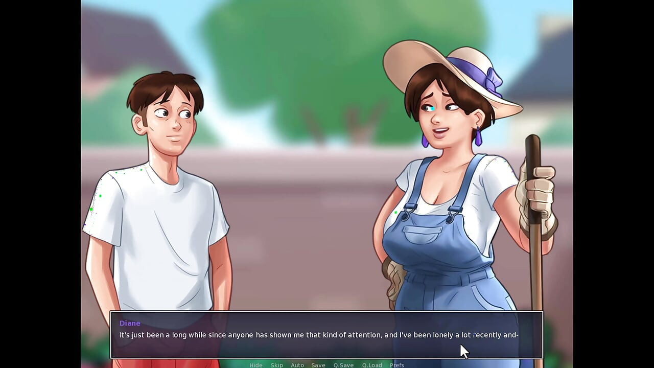 Summertime saga: the nurse gave me a handjob.