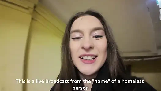 Shocking Content! She Gets Fucked by a Houseless Guy!
