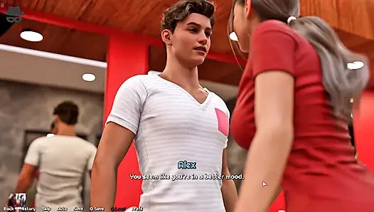 Istri selingkuh petugas wanita bersenang-senang dengan alex di toilet