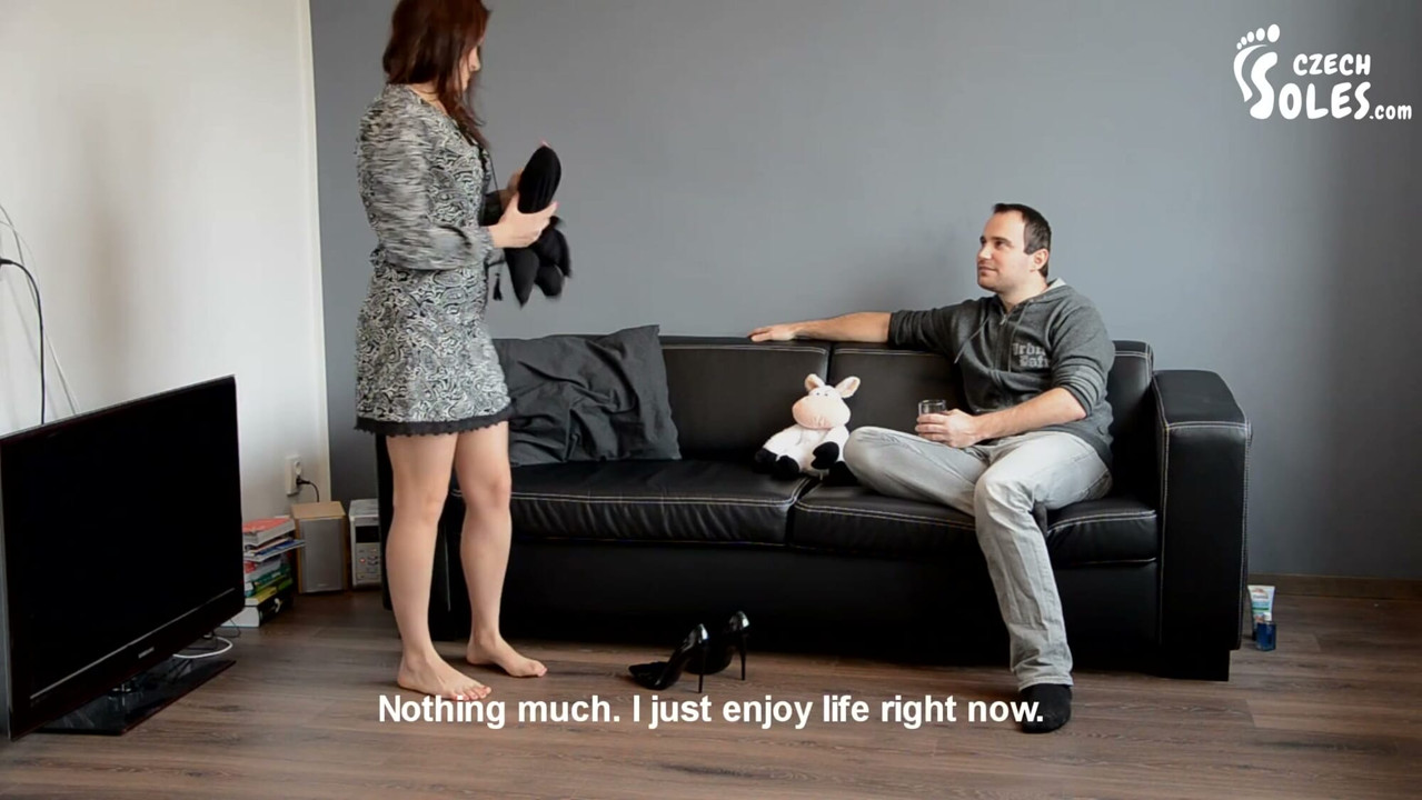 Czech foot model visit