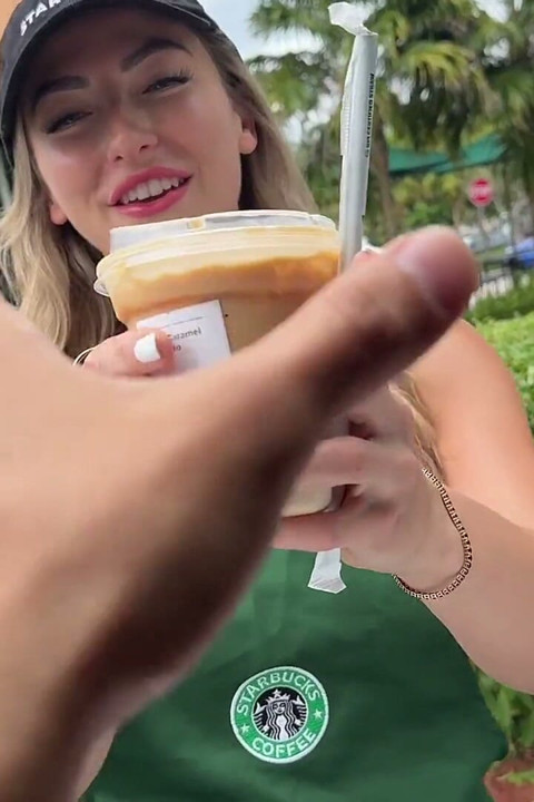Starbucks Slut Gomorrah Fucked by Teddy Tarantino on Her Break
