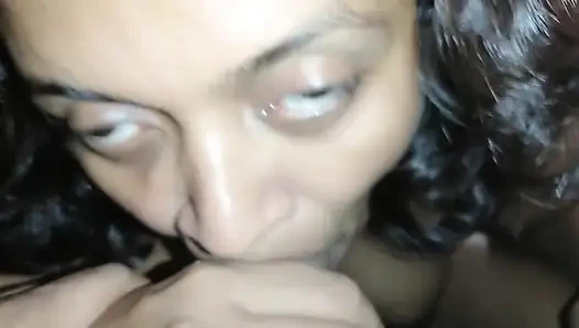 Visiting My Stepmother's Widowed Stepsister - Sucking My Cock
