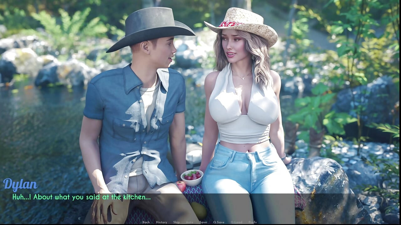 Awam Sophia - seks op de ranch - Sophia bekent aan Dylan dat hij haar poesje veel beter laat voelen dan haar man