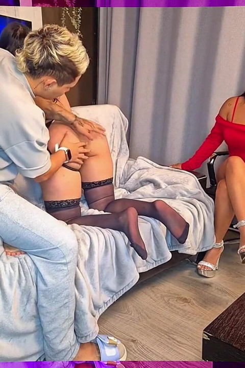 I Cuckold My Girlfriend with a Perfect Body with My Sister-in-law, so They Fuck Her in the Ass