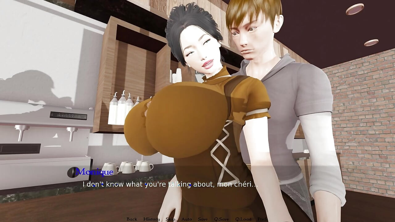 Fucking a French MILF- Bound by Lust #7- Gameplay