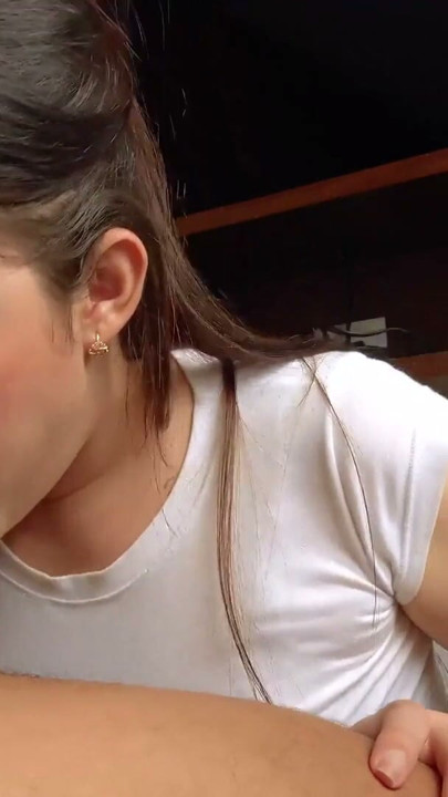 Deepthroat Big Cock Sucking Slut Slurps Sloppy Cumshot Before Swallowing | Clip 1