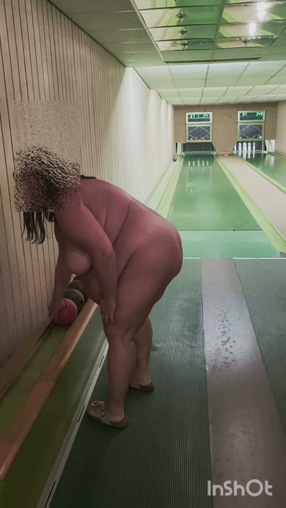 Many wanted to see a video of me bowling naked