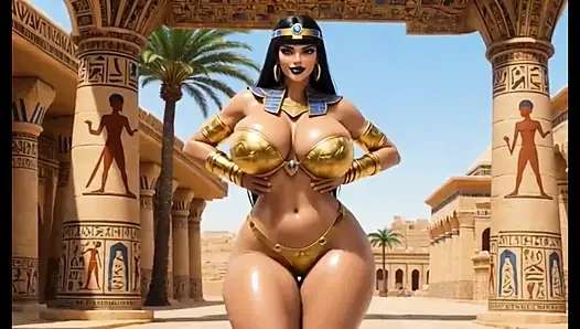 203. Beautiful Woman Dancing, Ai Animation