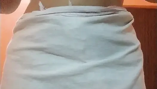 Spät in der nacht desi Fantasy desi mädchen mit großen brustpressen und massage