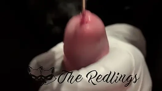 First Time Cock Sounding Experience with Small Cock