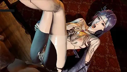 Animierte göttin, ewige königin des verlangens - 3D-animation, hentai