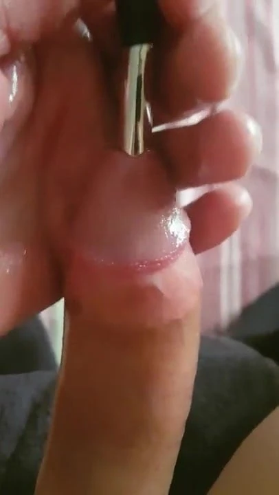 Sounding my Cock