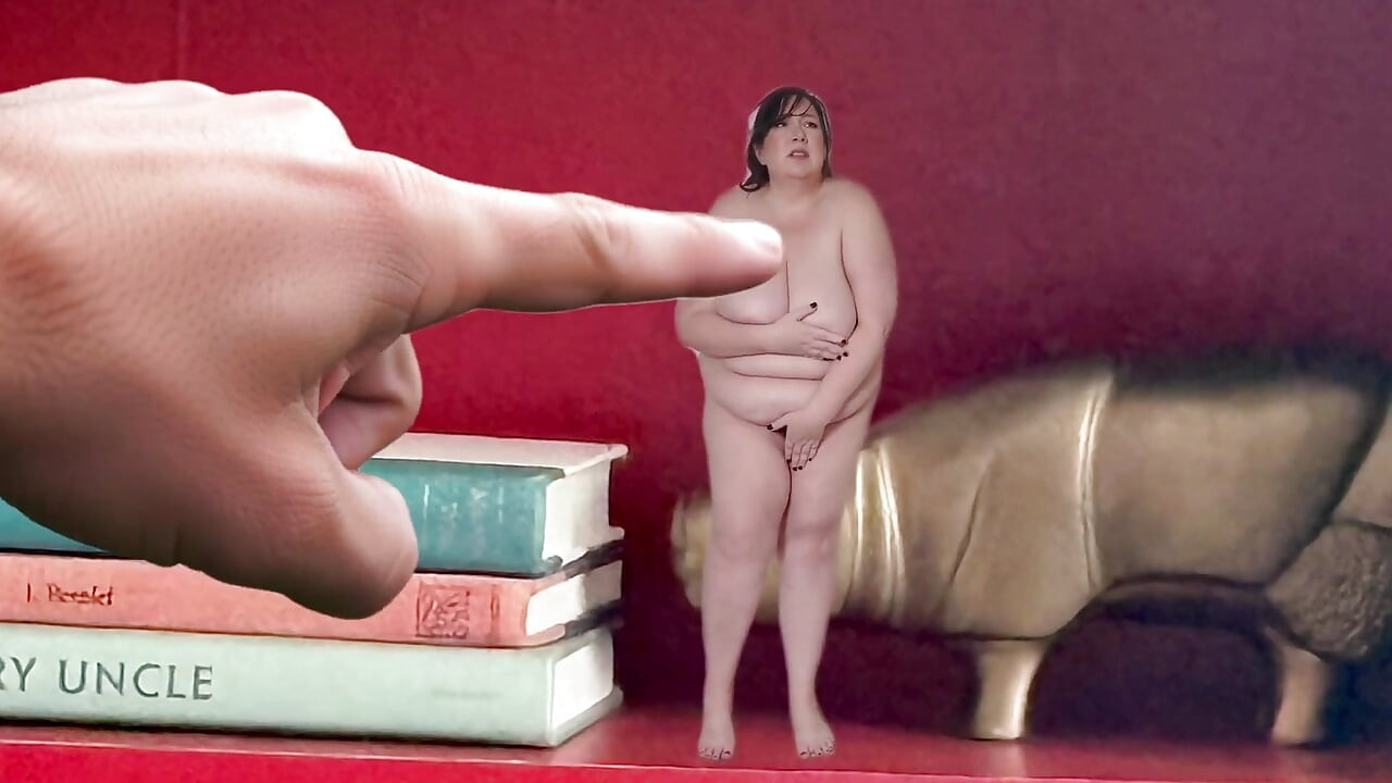 Shrunken Woman Fantasy Delivery Guy Gets His Revenge