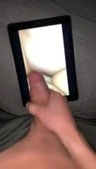 Stranger masturbating to my wife and talking dirty