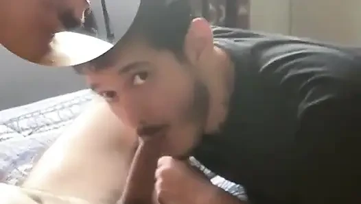 My Roommate Is Curious About Gay Blowjobs and Ends up in Paradise!