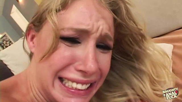Only two hard dicks and some anal creampies can satisfy blond slut, Allison Pierce