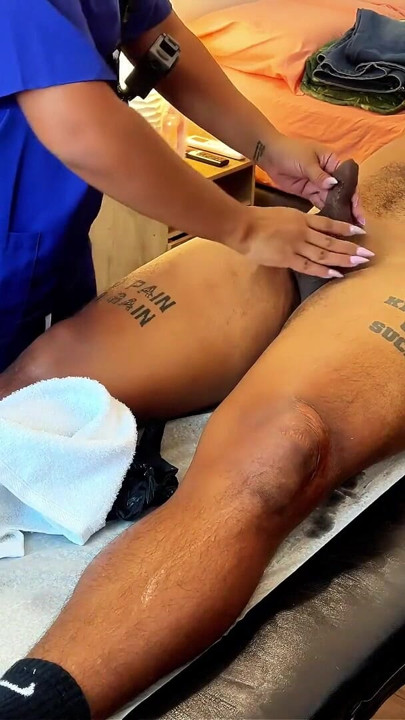 Massage with an unexpected happy ending - Risky Cum | Clip 2