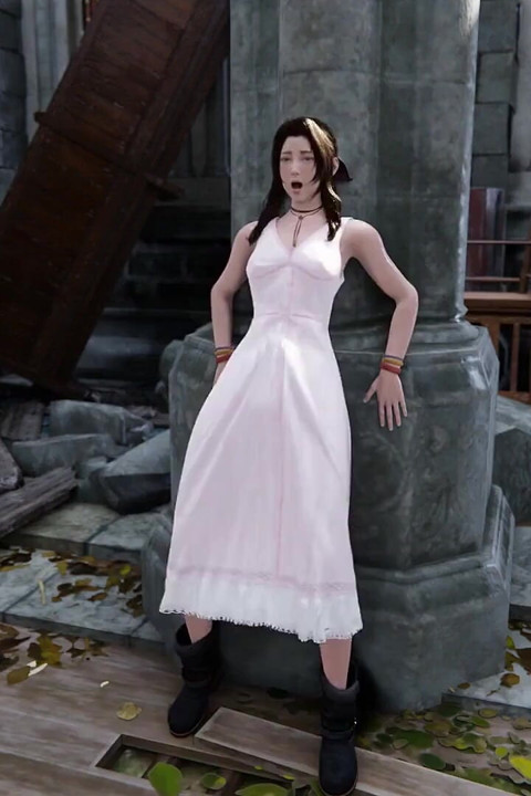 Aerith Growing 2 (futa Shemale)