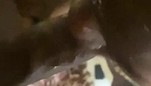 DSL розовые губы, черные 18, твоя старая тинка делает грязный минет жесткому большому чернокожей трах в рот крупным планом