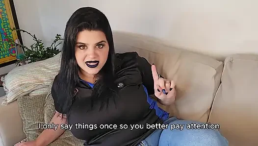 Delivery Girl Moves Into Your House and Makes You Do Humiliating Tasks