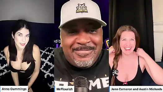 Mrflourish Podcast the Morning After with Guest Adult Star Anna Cummings