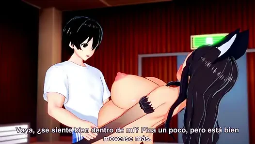 Sex mit dem dämonen-schulmädigen in der dämonenschule - Hentai