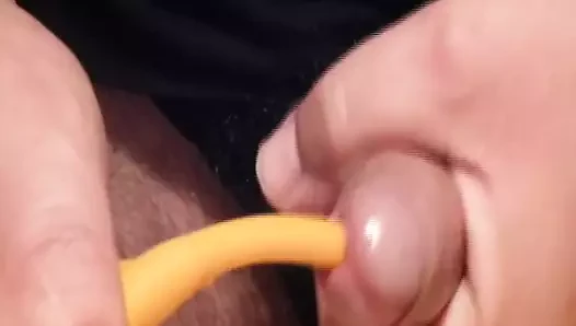 Bir ch24 foley kateter ve cum taktıktan sonra mastürbasyon!
