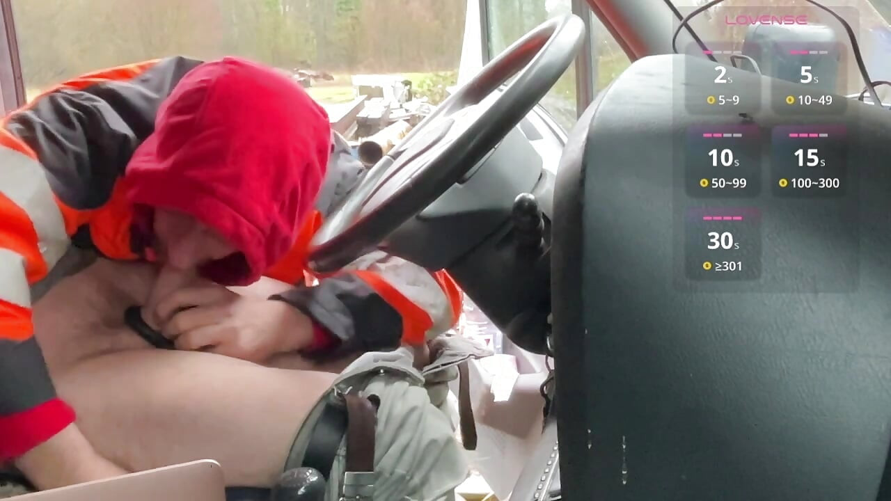 Stormy on the road – an unexpected meeting near my truck