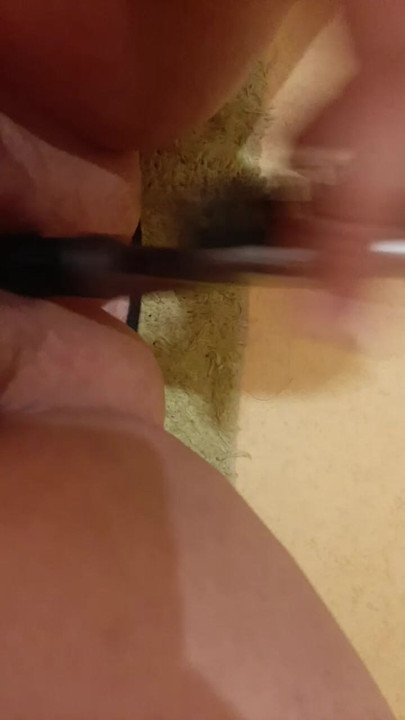 Putting a brush on