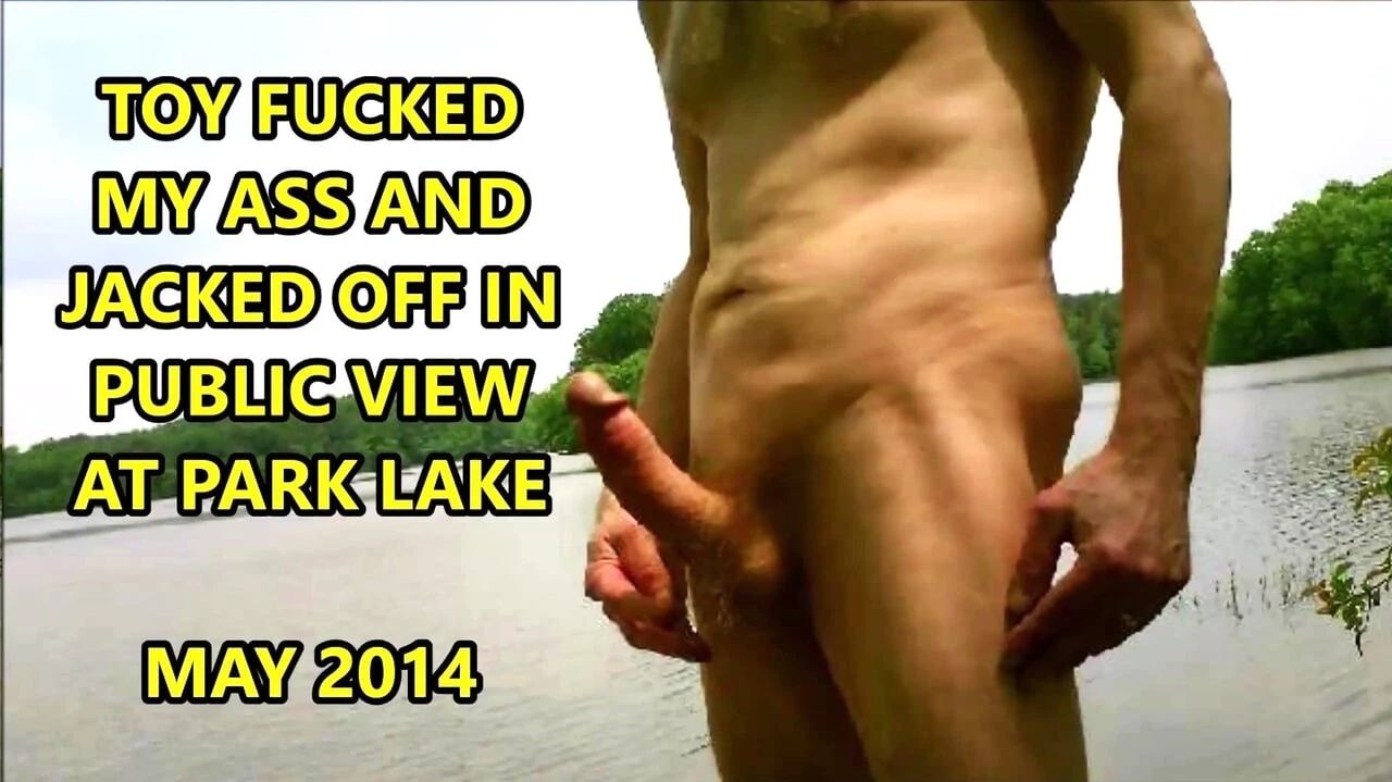 ASS TOY AND JO AT PUBLIC LAKE RISKY ΜΆΙΟΣ 2014