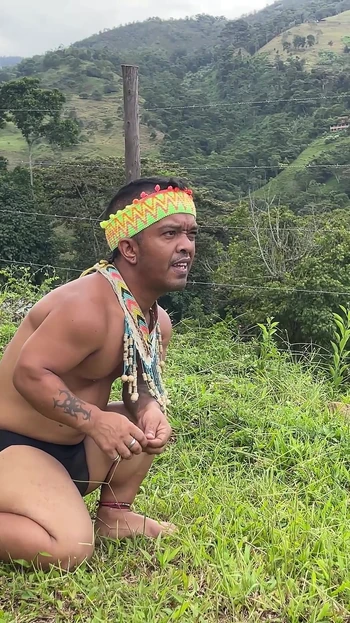 Little Indian Finds a Woman Resting in the Forest, Gets Horny Looking at Her Ass and Ends up Putting His Cock in Her.