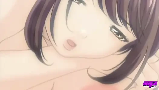 HENTAI PROS - vollbusige schönheiten regeln ihre gefühle, indem sie einen wilden dreier mit ihrem harten nachbarn teilen