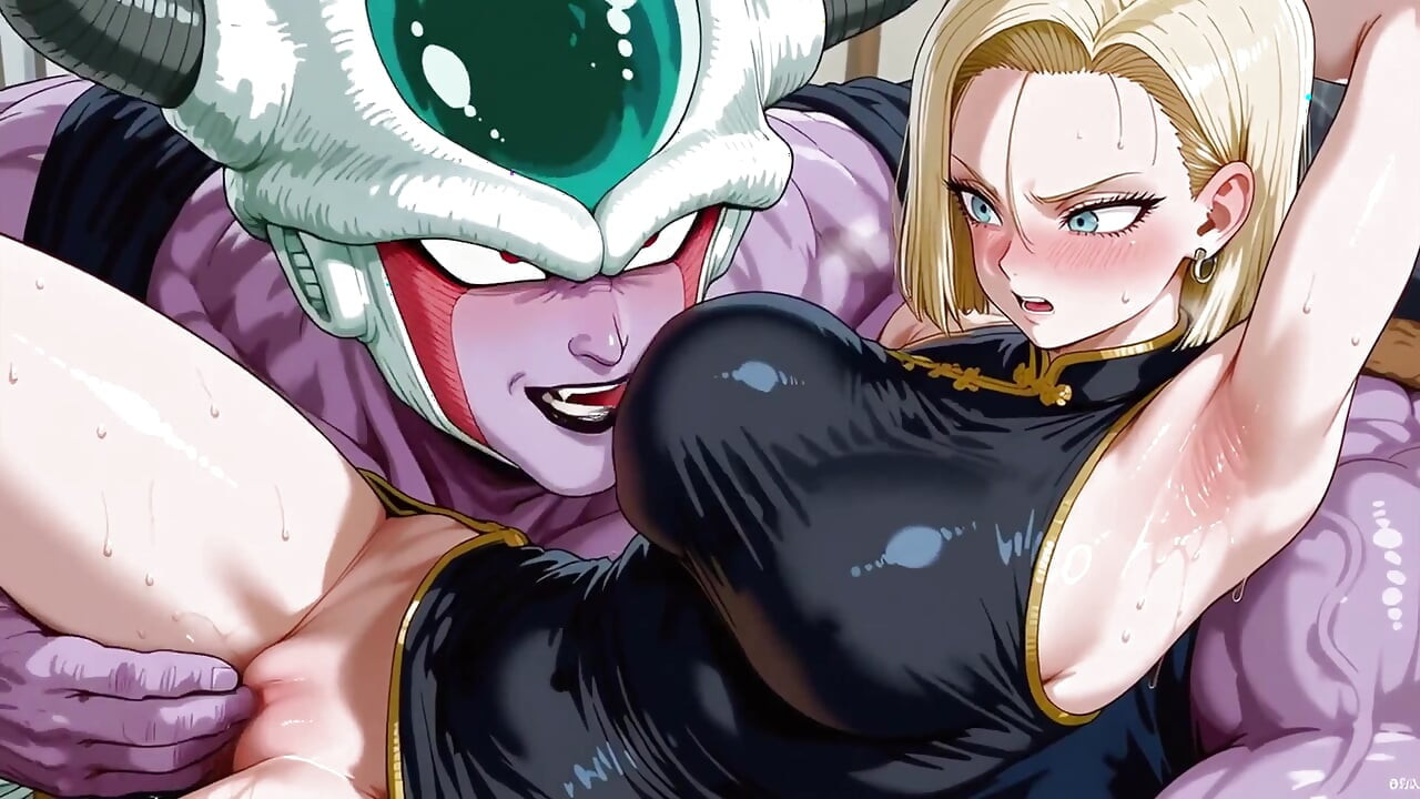 King Cold X Android 18 (db)