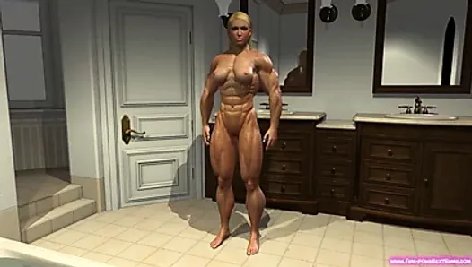 Blond Muscle Growth